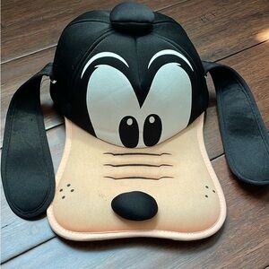 Vintage Disney World Goofy Foam Baseball Hat With Ears Goof Troop Cap Adult Size